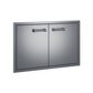 Delta Heat 32-Inch Stainless Steel Double Access Doors