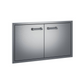 Delta Heat 36-Inch Stainless Steel Double Access Doors