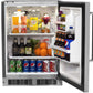 Fire Magic 24-Inch 5.1 Cu. Ft. Left Hinge Outdoor Rated Compact Refrigerator