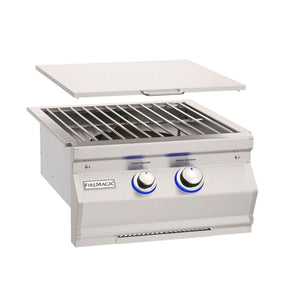 Fire Magic Aurora Built-In Gas Power Burner With Stainless Steel Grid