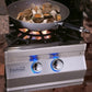 Fire Magic Aurora Built-In Gas Power Burner With Porcelain Cast Grid