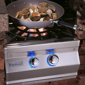 Fire Magic Classic Gas Built-In Power Burner With Porcelain Cast Iron Grid