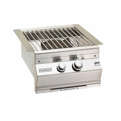 Fire Magic Classic Gas Built-In Power Burner With Stainless Steel Grid