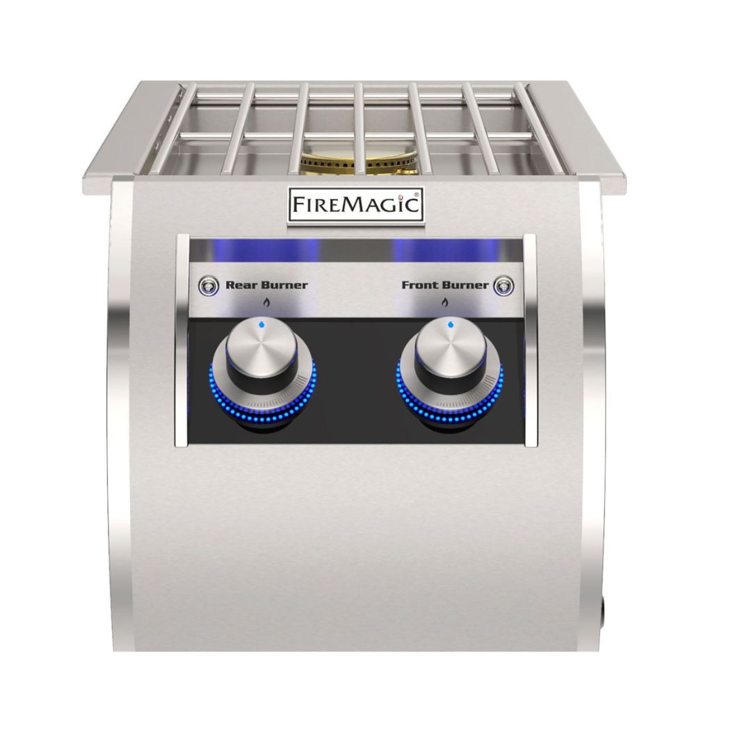 Fire Magic Echelon Diamond Gas Built-In Double Side Burner