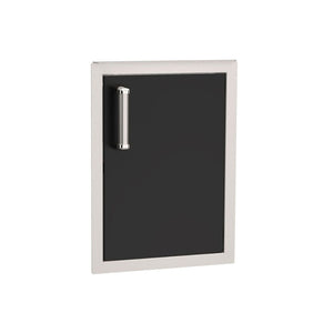 Fire Magic Echelon Flush 14-Inch Black Right-Hinged Single Access Door - Vertical With Soft Close