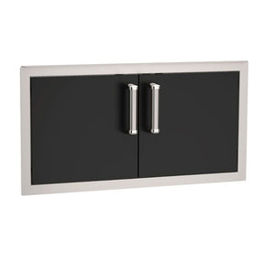 Fire Magic Echelon Flush 30 X 14-Inch Black Double Access Door With Soft Close