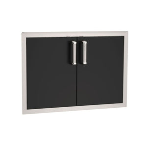Fire Magic Echelon Flush 30 X 20-Inch Black Double Access Door With Soft Close