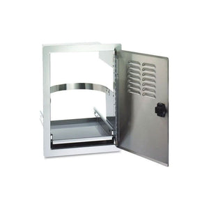 Fire Magic Legacy 14-Inch Stainless Single Access Door With Propane Tank Storage