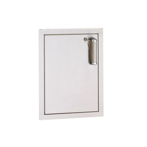 Fire Magic Premium Flush 14-Inch Left-Hinged Single Access Door - Vertical With Soft Close