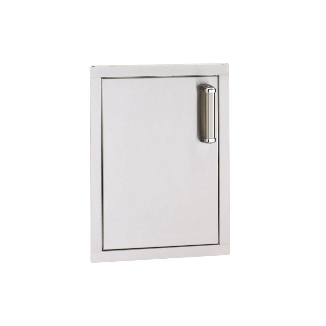 Fire Magic Premium Flush 14-Inch Left-Hinged Single Access Door - Vertical With Soft Close
