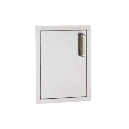 Fire Magic Premium Flush 14-Inch Left-Hinged Single Access Door - Vertical With Soft Close