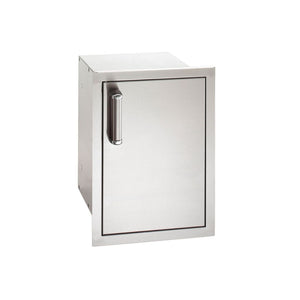 Fire Magic Premium Flush 14-Inch Right-Hinged Enclosed Cabinet Storage With Drawers With Soft Close