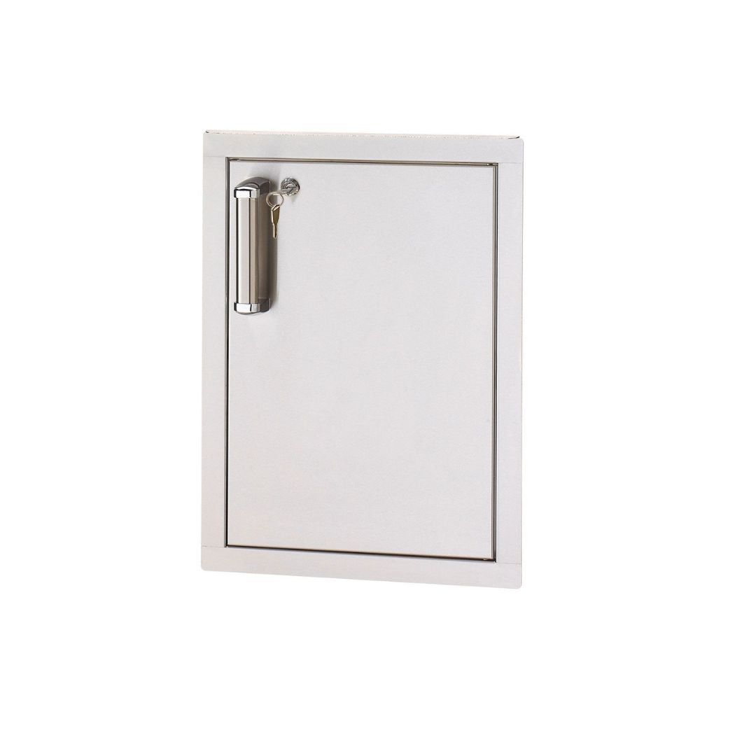 Fire Magic Premium Flush 14-Inch Right-Hinged Single Access Door - Vertical With Soft Close