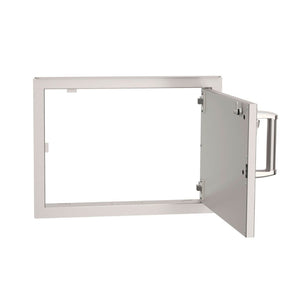 Fire Magic Premium Flush 24-Inch Right-Hinged Single Access Door - Horizontal With Soft Close