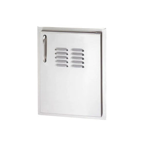 Fire Magic Select 14-Inch Right-Hinged Single Access Door with Louvers - Vertical