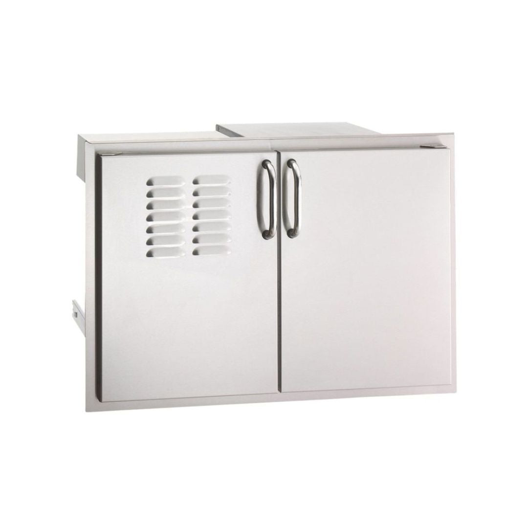 Fire Magic Select 30-Inch Double Access Door With Drawers And Propane Tank Storage