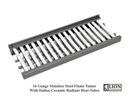 Lion Professional Series Italian Ceramic Tubes w/ Flame Tray – L89746