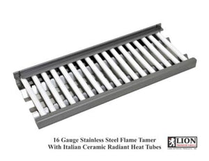 Professional Series Italian Ceramic Tubes w/ Flame Tray Set of 5 - L89746-x5