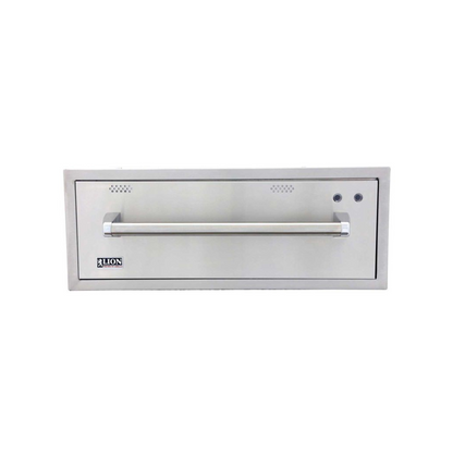 Lion 30-Inch Built-In 120V Electric Stainless Steel Warming Drawer