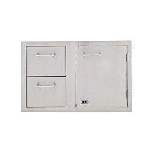 Lion 33-Inch Access Door & Double Drawer Combo
