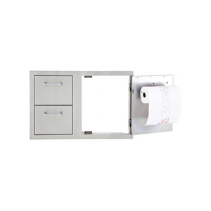 Lion 33-Inch Access Door & Double Drawer Combo