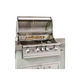 Lion Advanced Q 7-Foot BBQ Island With Gas Grill and Refrigerator