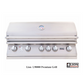 Lion Advanced Q 7-Foot BBQ Island With Gas Grill and Refrigerator
