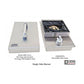Lion American Q 8 3/4-Foot BBQ Island With Gas Grill, Side Burner & Refrigerator
