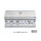 Lion Commercial Q 8 3/4-Foot BBQ Island With Gas Grill, Side Burner, Sink & Refrigerator