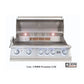 Lion Premium Q 8-Foot BBQ Island With Gas Grill, Side Burner, Sink & Refrigerator