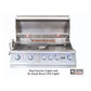 Lion Premium Q 8-Foot BBQ Island With Gas Grill, Side Burner, Sink & Refrigerator