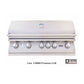 Lion Premium Q 8-Foot BBQ Island With Gas Grill, Side Burner, Sink & Refrigerator