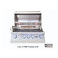Lion Prominent Q 6-Foot BBQ Island With Gas Grill