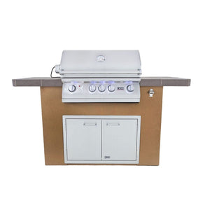 Lion Prominent Q 6-Foot BBQ Island With Gas Grill
