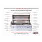 Lion Quality Q 8-Foot BBQ Island With Gas Grill, Side Burner & Refrigerator