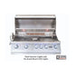 Lion Resort Q 8-Foot BBQ Island With Gas Grill, Side Burner, Sink & Refrigerator
