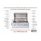 Lion Superior Q 6-Foot BBQ Island With Gas Grill