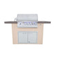 Lion Superior Q 6-Foot BBQ Island With Gas Grill