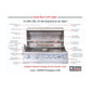 Lion Superior Q 6-Foot BBQ Island With Gas Grill
