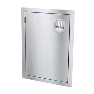 Luxor 24" x 17" Stainless Steel Vertical Single Door Right Handle Slimline Series AHT-ADB-2417VR