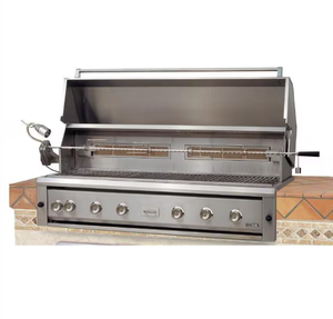 Luxor 54" Built In Liquid Propane Gas Grill w/ Smoker Box & 4 IR Burners AHT-54-BI-LP