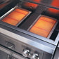 Luxor 54" Built In Natural Gas Grill w/ Rotisserie, IR Back Burner & 4 IR Burners AHT-54R-BI-NG