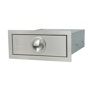 Luxor Stainless Steel Single Drawer w/ Roller Tracks Slimline Series AHT-B1D