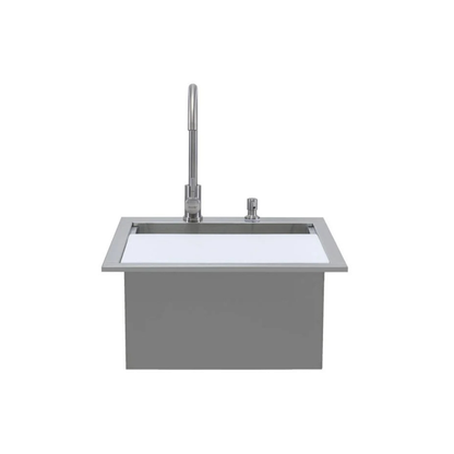PGS 21-Inch Drop-In Sink with Faucet