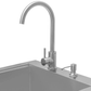 PGS 21-Inch Drop-In Sink with Faucet