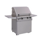 PGS T-Series Commercial 30-Inch Natural Gas Grill On Pedestal With Timer