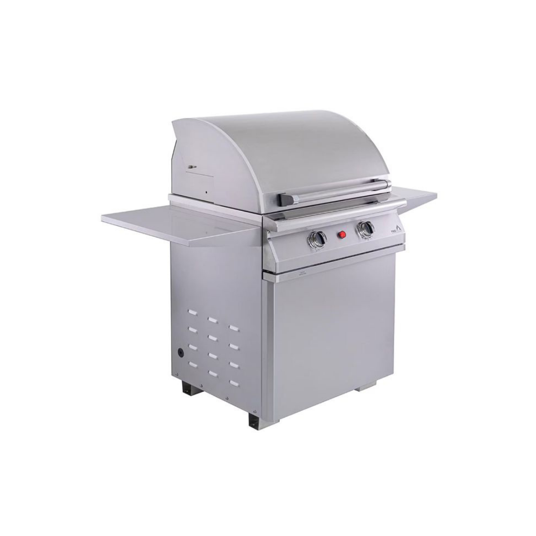 PGS T-Series Commercial 30 Inch Electric Grill On Pedestal with Timer