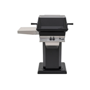 PGS A30 Cast Aluminum Gas Grill On Black Patio Base