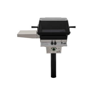 PGS T-Series T30 Commercial Cast Aluminum Gas Grill With Timer On In-Ground Post