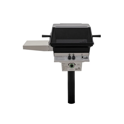 PGS T-Series T30 Commercial Cast Aluminum Gas Grill With Timer On In-Ground Post